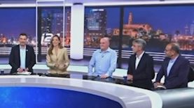 אולפן I24NEWS, צילום: מסך מתוך שידורי I24NEWS